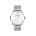 Coach Elliot Women's Silver Mesh Strap Watch 36mm