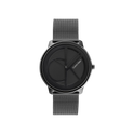 Calvin Klein Iconic Unisex Black Mesh Strap Watch 40mm