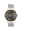 Calvin Klein Modern Men's Grey Dial & Silver Mesh Strap Watch 42mm