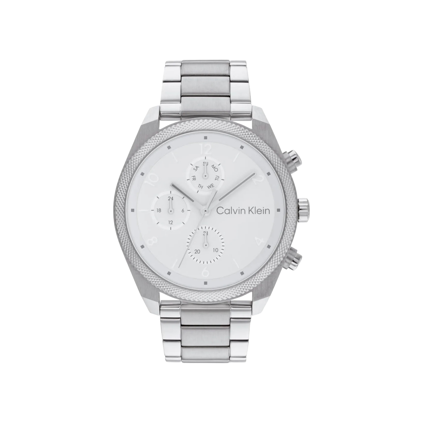 Calvin Klein Impact Men's Silver Bracelet Watch 44mm
