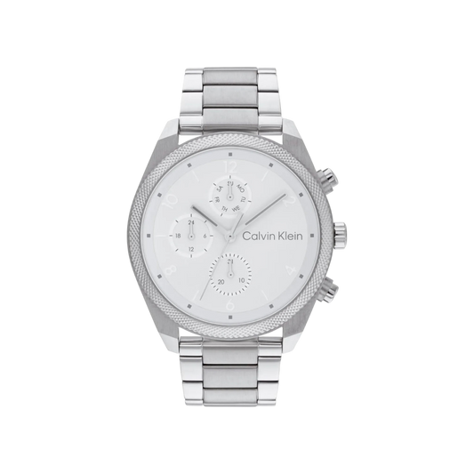 Calvin Klein Impact Men's Silver Bracelet Watch 44mm