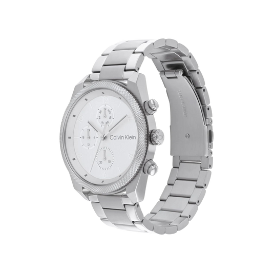 Calvin Klein Impact Men's Silver Bracelet Watch 44mm
