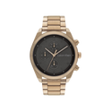 Calvin Klein Impact Men's Black Dial & Gold Bracelet Watch 44mm