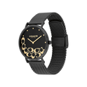 Coach Perry Women's Black Bracelet Strap Watch 36mm