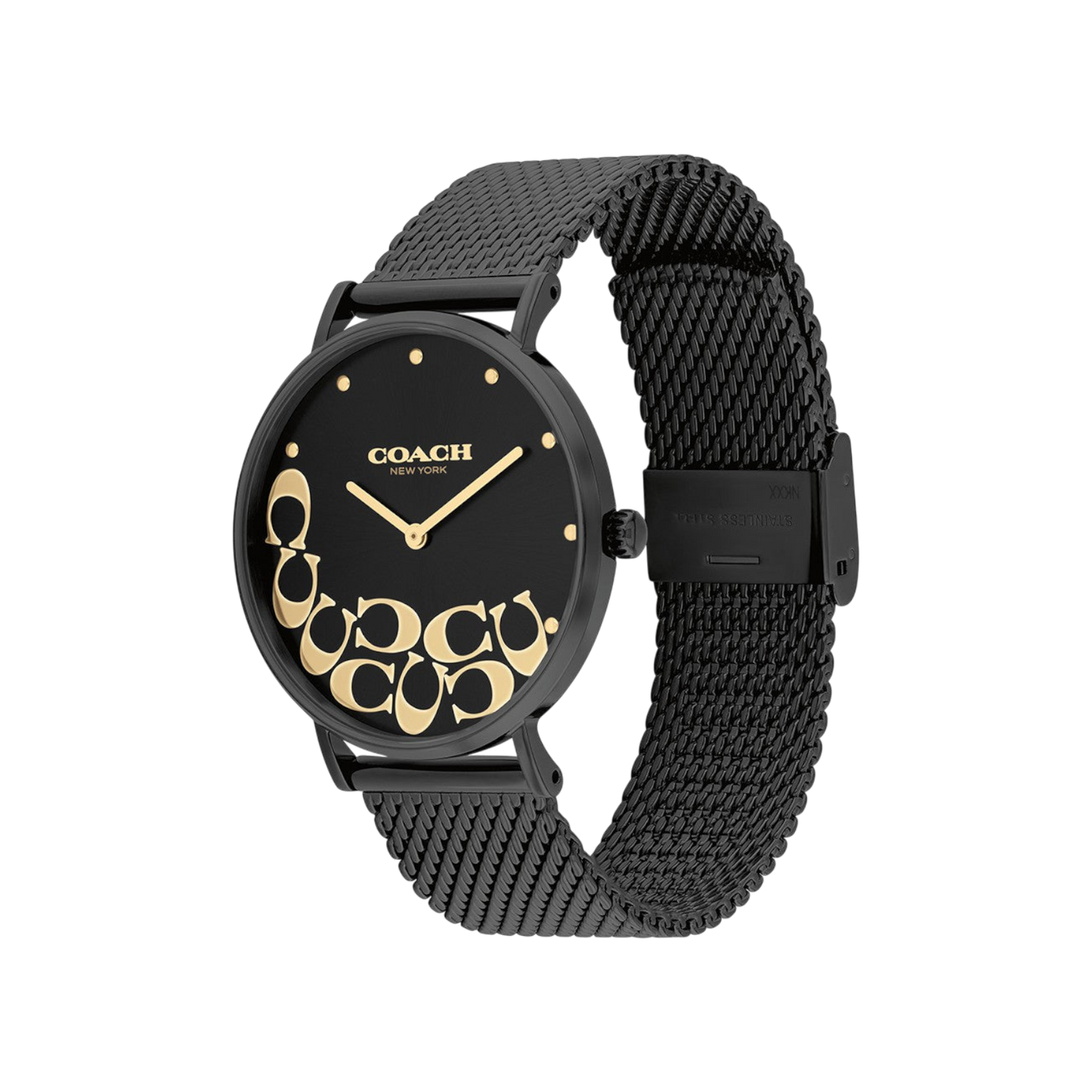 Coach Perry Women's Black Bracelet Strap Watch 36mm
