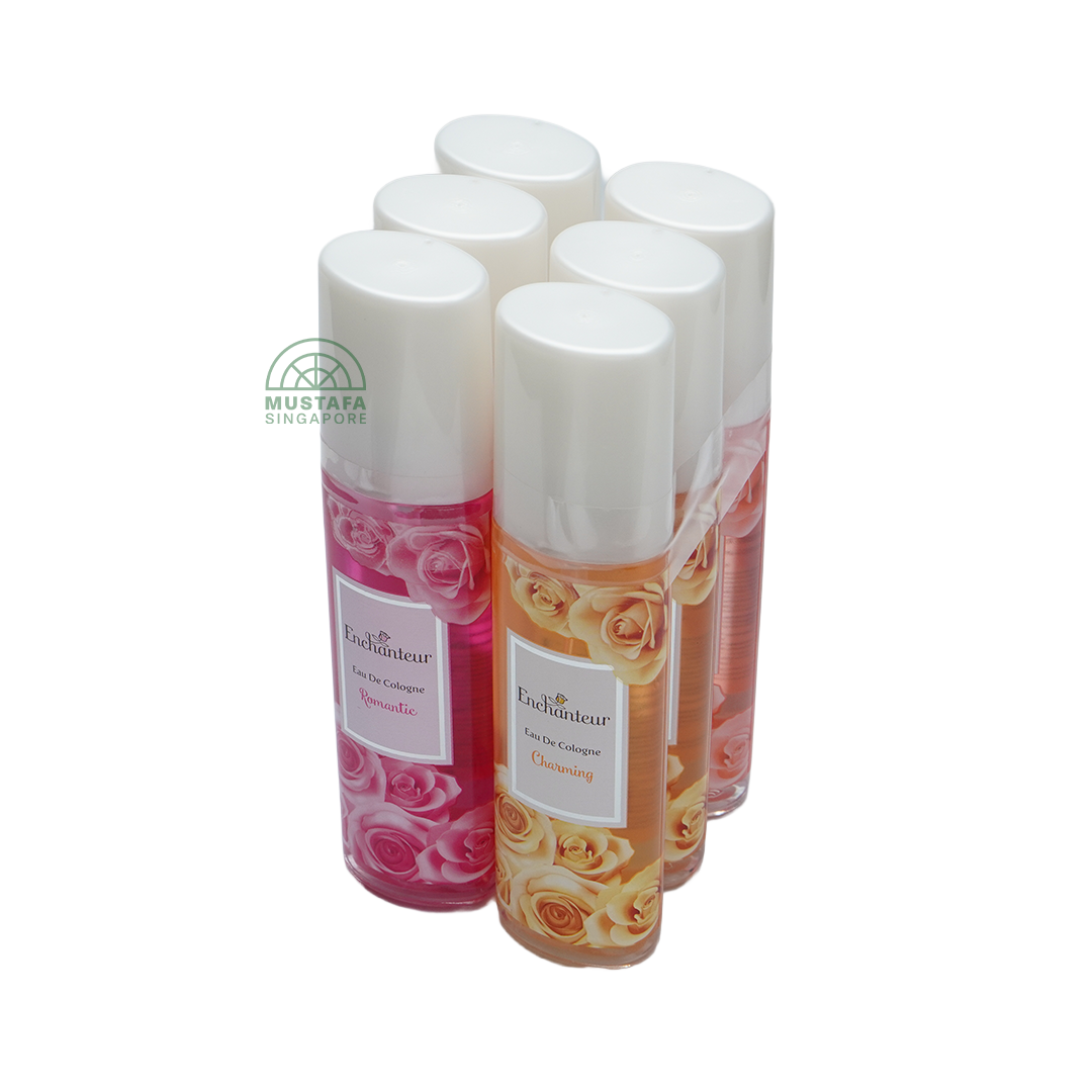 Enchanteur Eau de Cologne 100ml x 6s