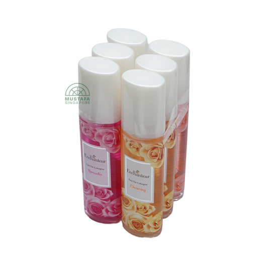 Enchanteur Eau de Cologne 100ml x 6s
