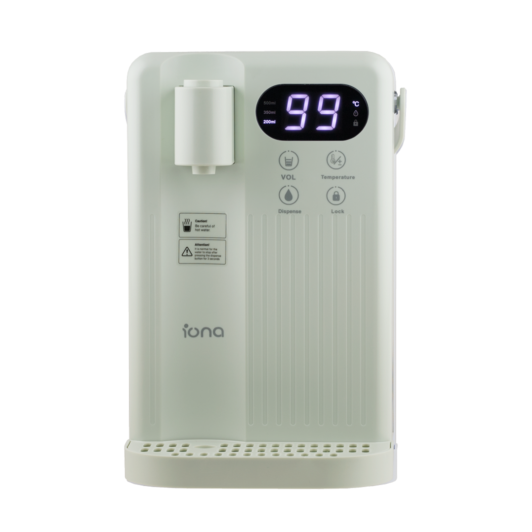 Iona 3.5L Instant Hot Water Filter Dispenser Green (GLWD33)