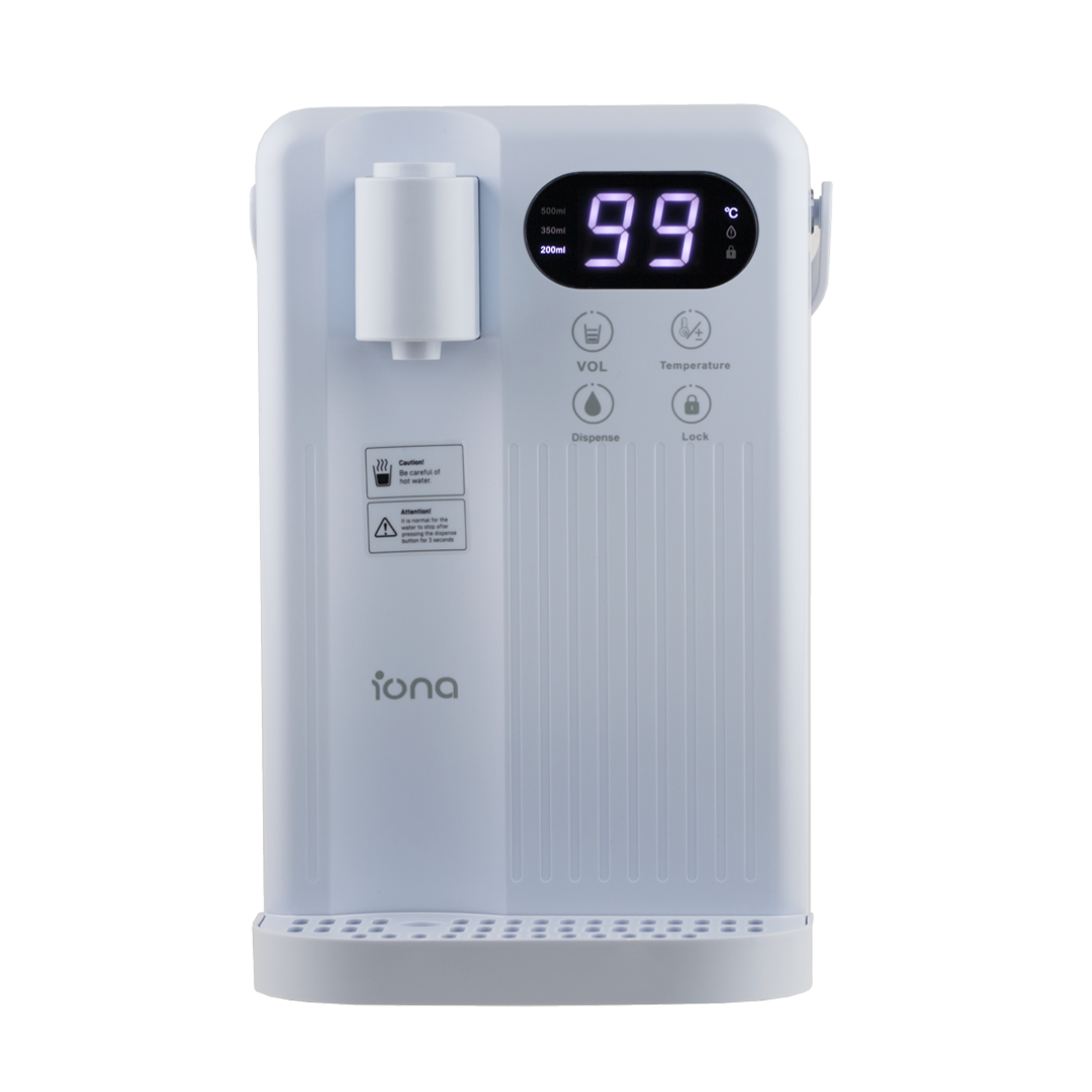 Iona 3.5L Instant Hot Water Filter Dispenser Purple (GLWD33)