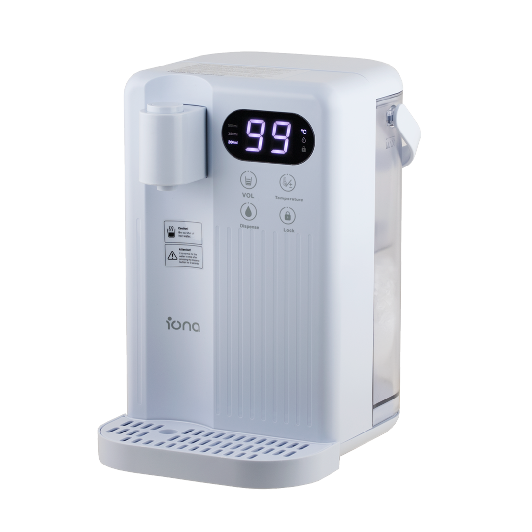 Iona 3.5L Instant Hot Water Filter Dispenser Purple (GLWD33)