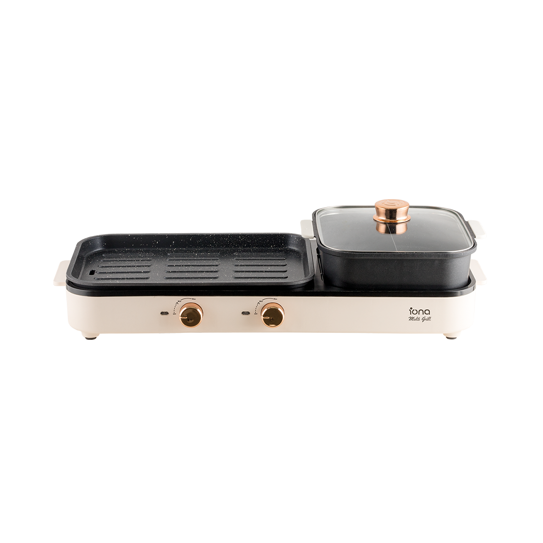 Iona 2.5L Tabletop Multi Grill and Hotpot (GL3613)