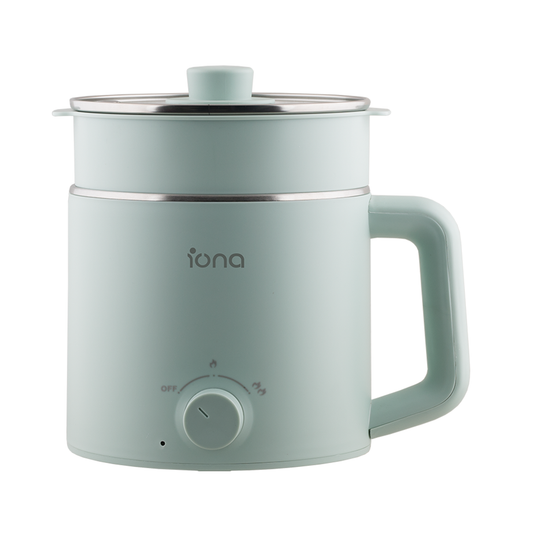 Iona 1.6L Stainless Steel Multi Cooker Green (GLMC1816)