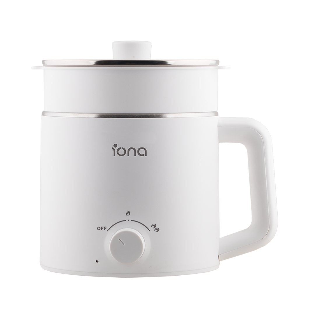 Iona 1.6L Stainless Steel Multi Cooker White (GLMC1816)