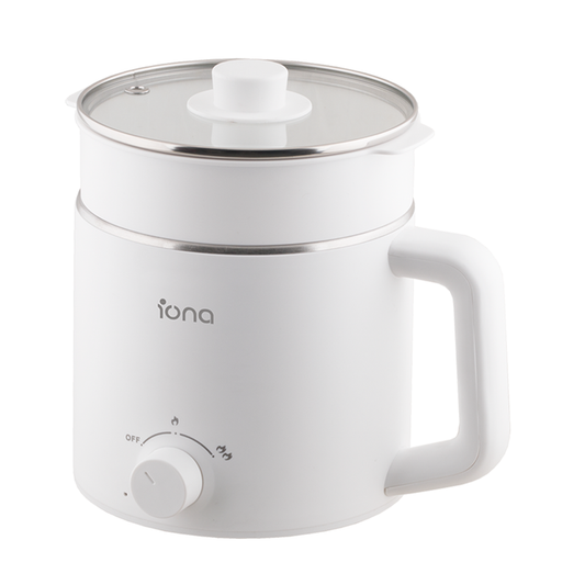 Iona 1.6L Stainless Steel Multi Cooker White (GLMC1816)