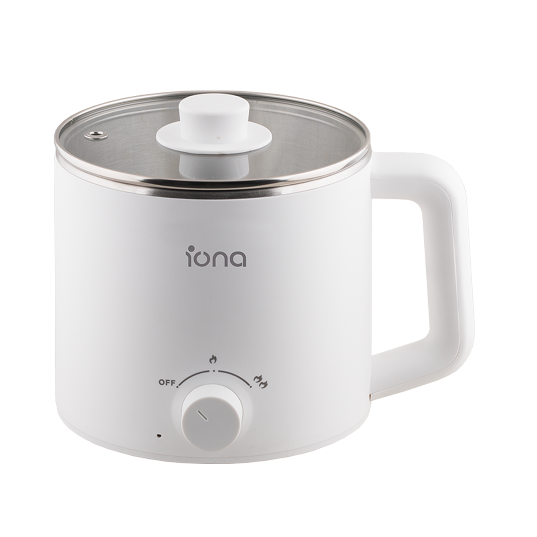 Iona 1.6L Stainless Steel Multi Cooker White (GLMC1816)