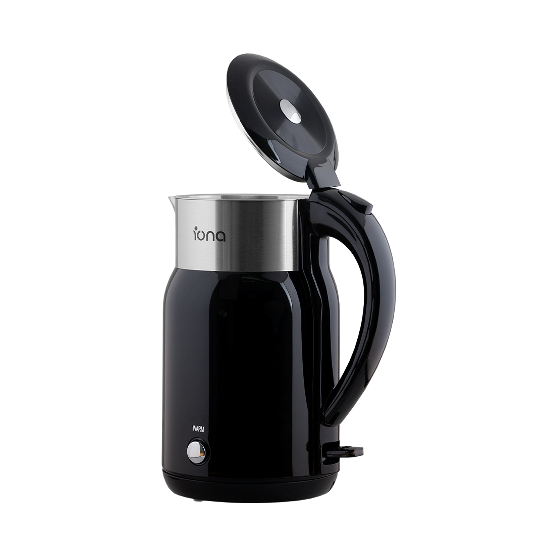 Iona 1.8L Keep Warm Kettle Black (GLK1826)