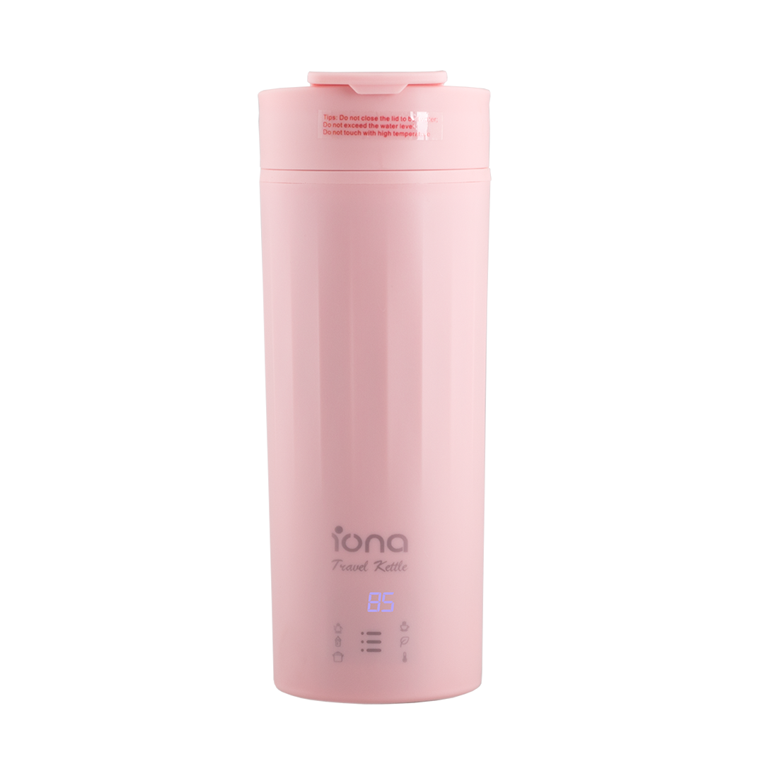 Iona 0.5L Travel Kettle Pink (GLTK303)