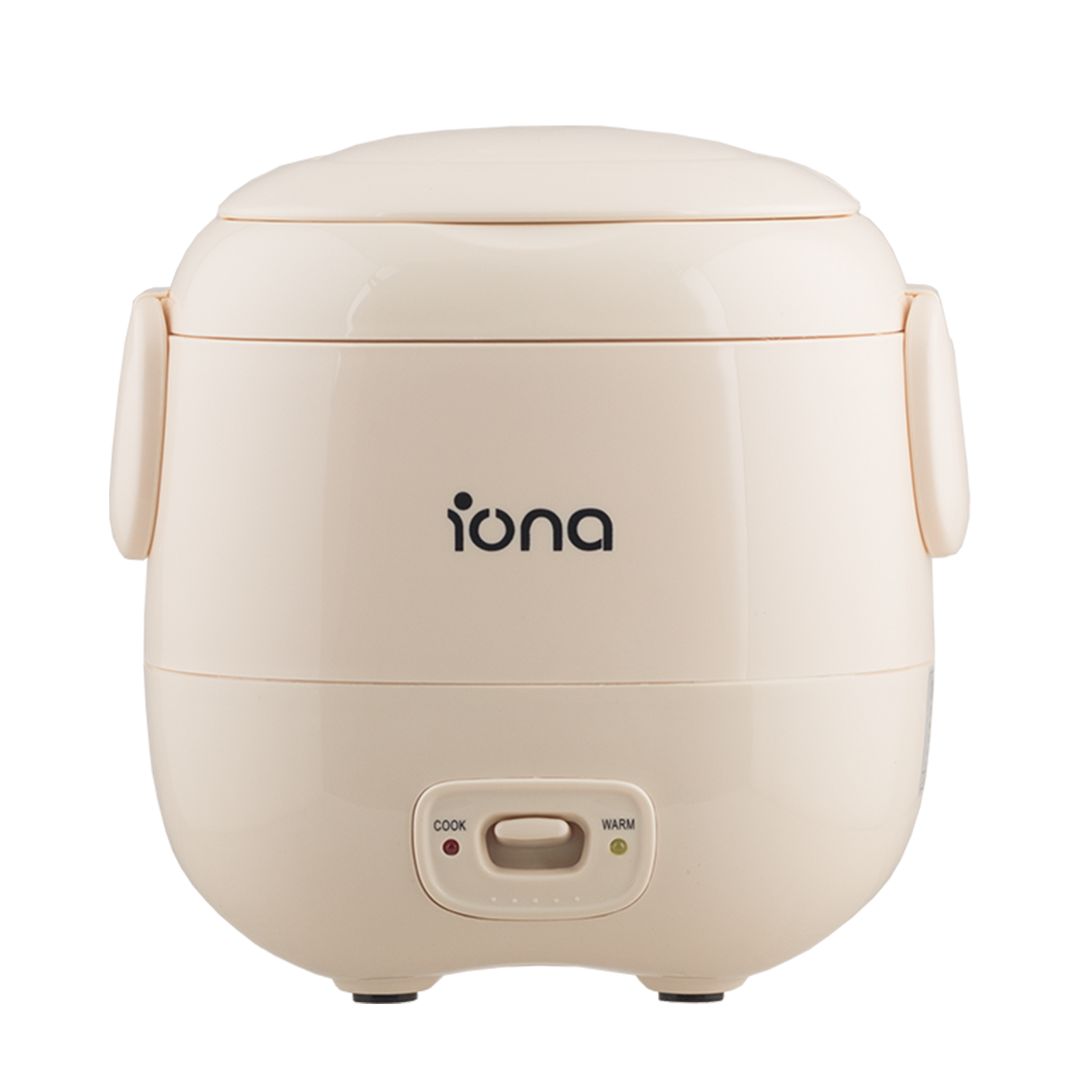 Iona 0.3L Mini Rice Cooker White (GLRC031)
