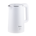 Iona 1.8L Cool Touch Stainless Steel Kettle White (GLK1803)