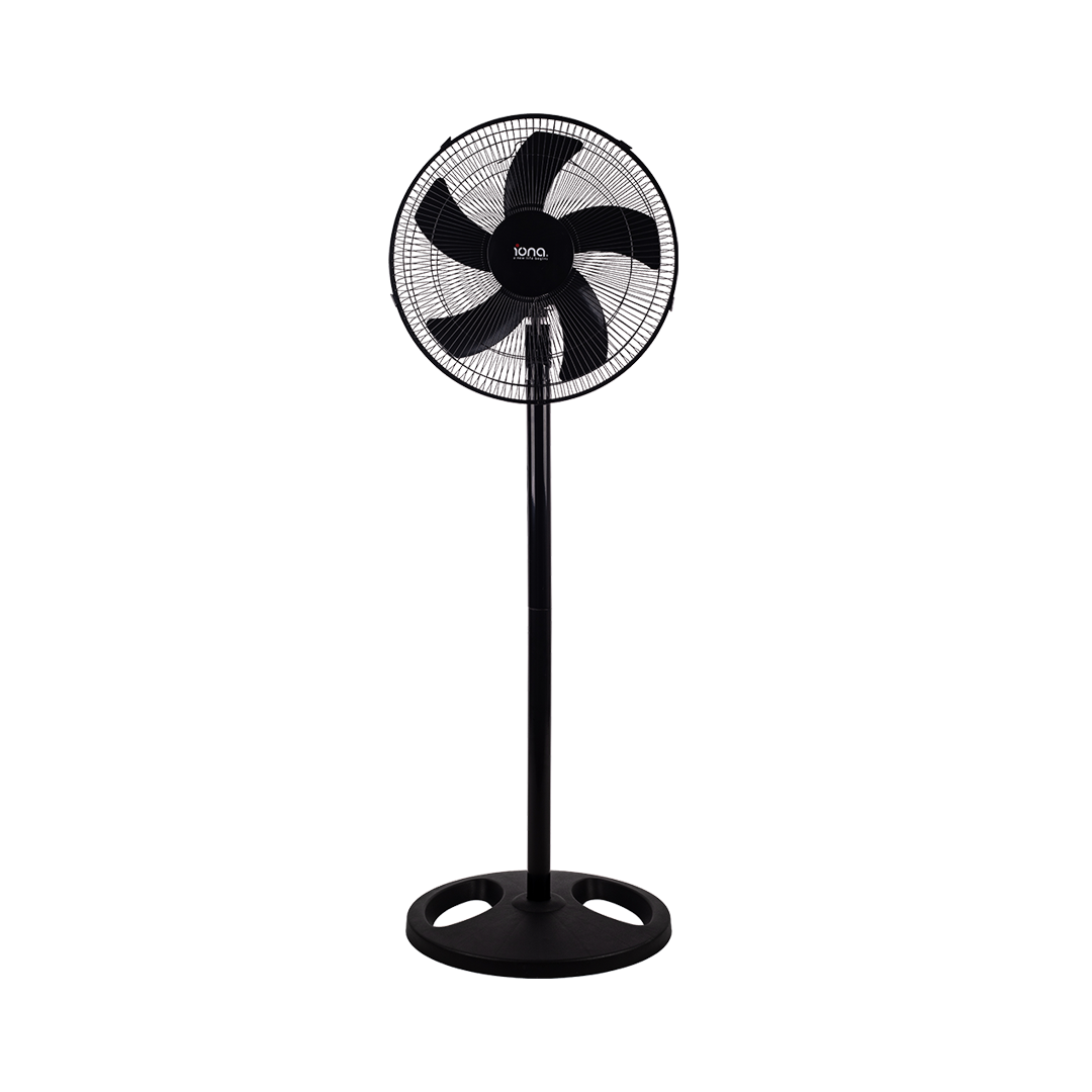 Iona 16" Stand Fan Black (GLSF166)