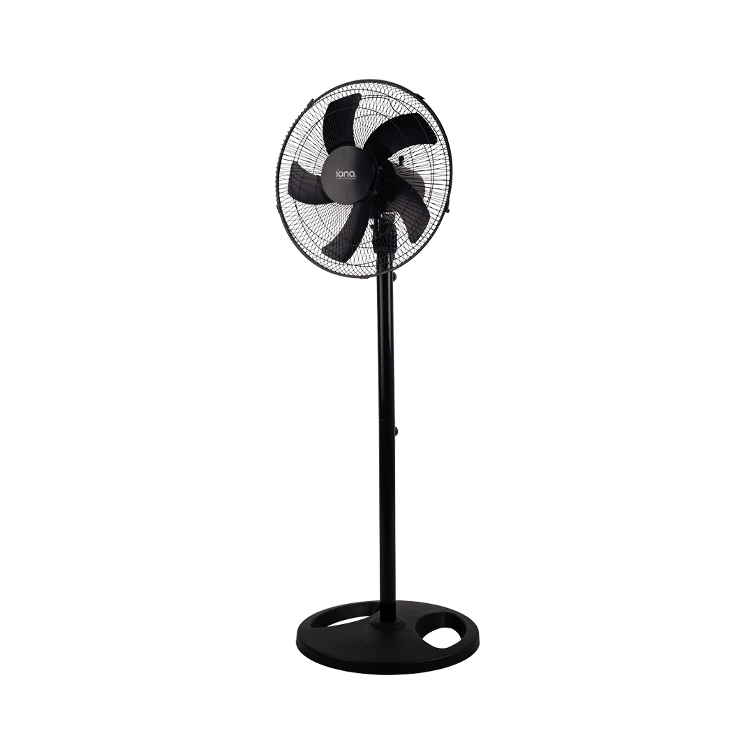 Iona 16" Stand Fan Black (GLSF166)