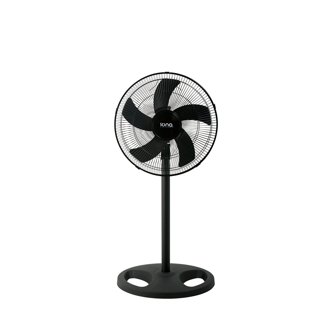 Iona 16" Stand Fan Black (GLSF166)