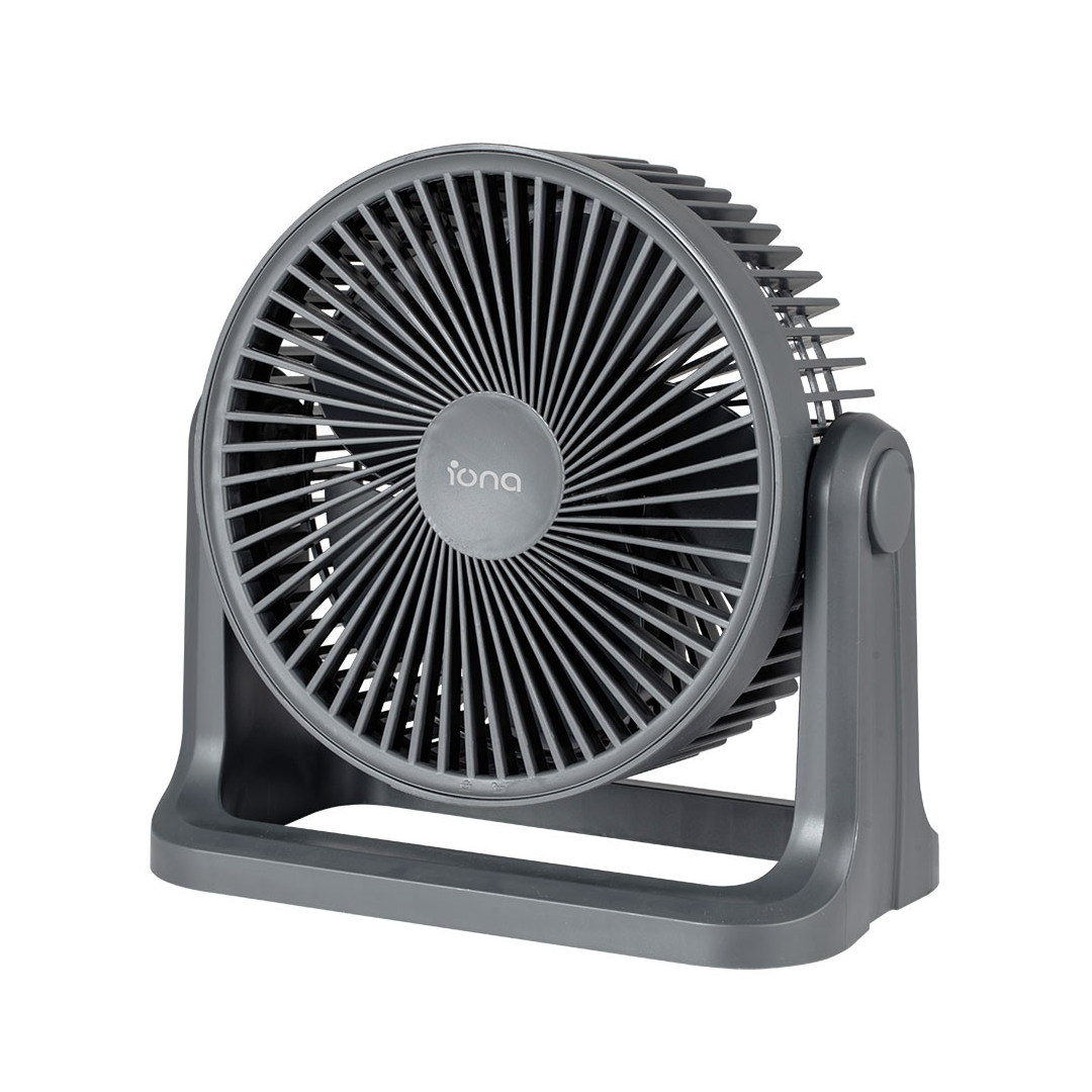 Iona 9" Floor Circulator Grey (GLT920)