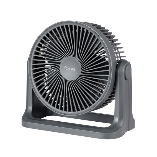 Iona 9" Floor Circulator Grey (GLT920)