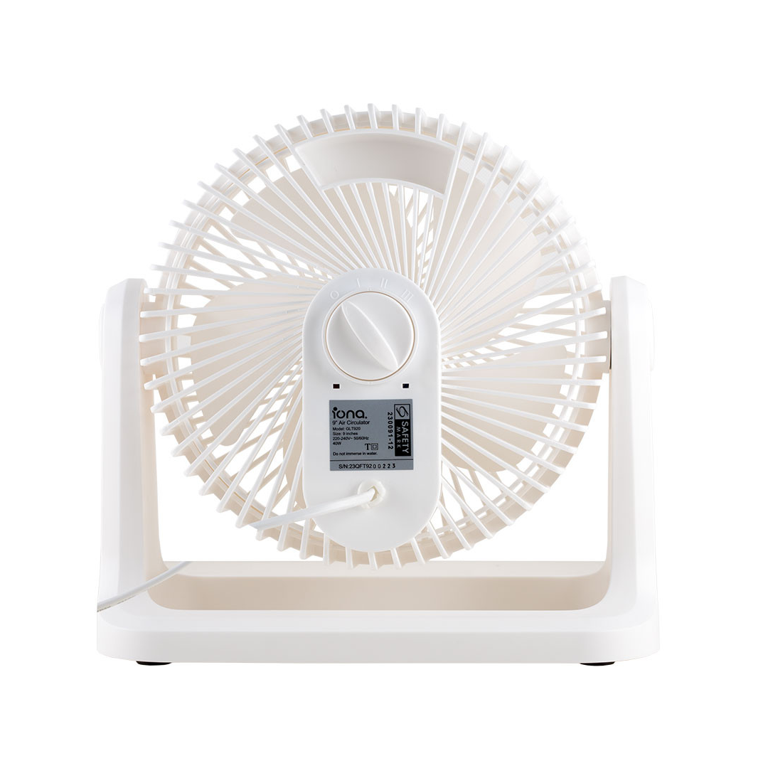 Iona 9" Floor Circulator White (GLT920)