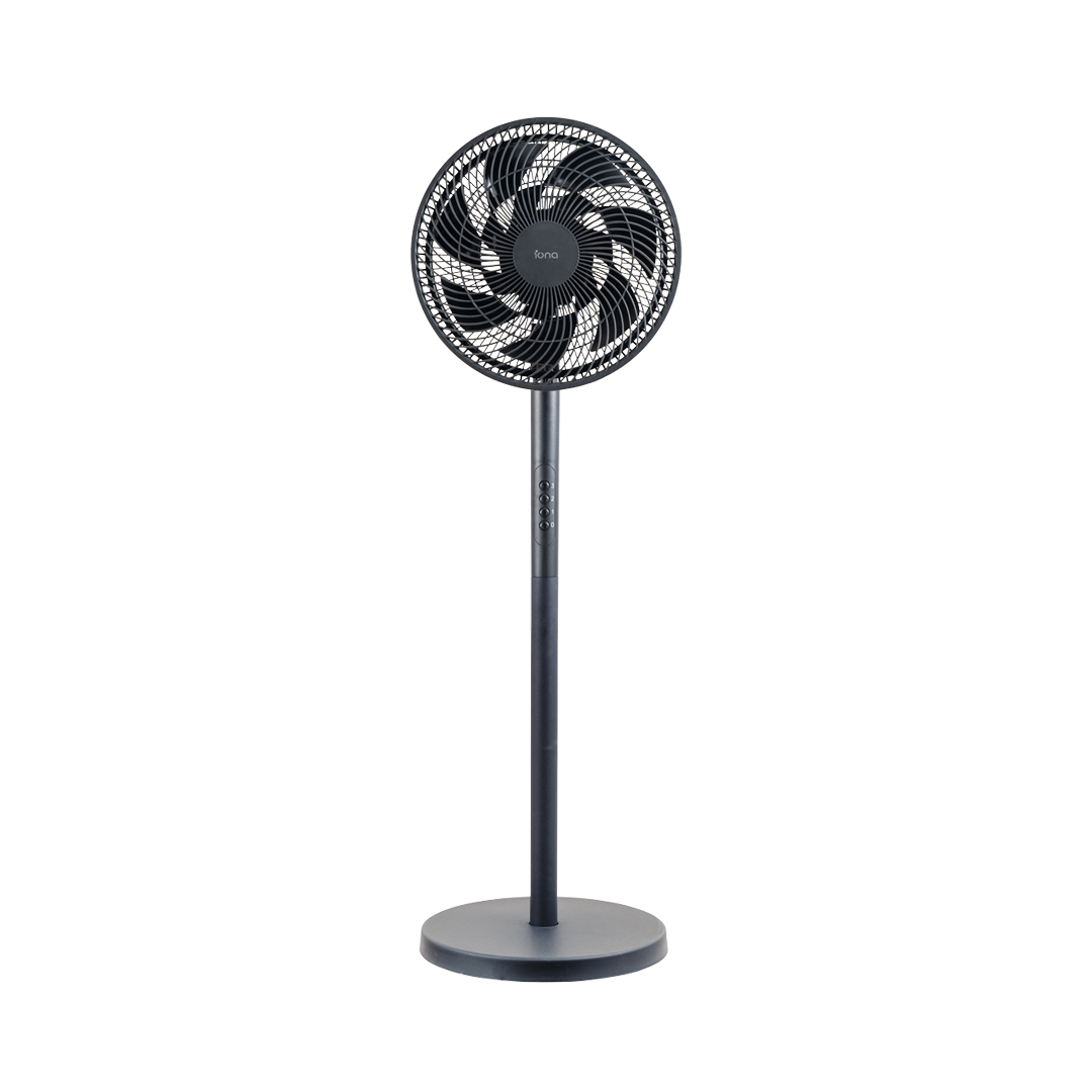 Iona 12" High Velocity Stand Fan Black (GLSF121)