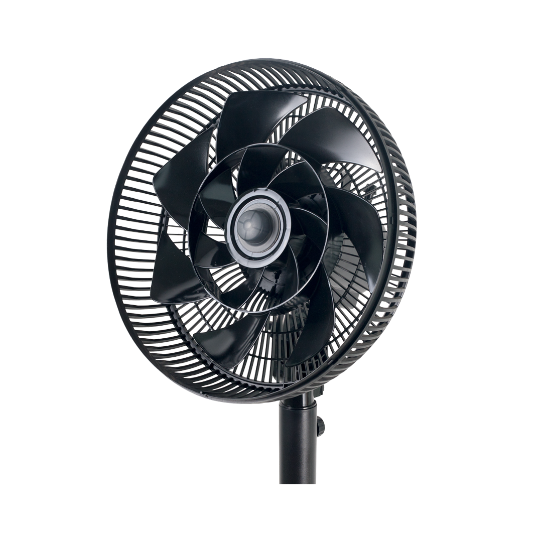 Iona 12" High Velocity Stand Fan Black (GLSF121)