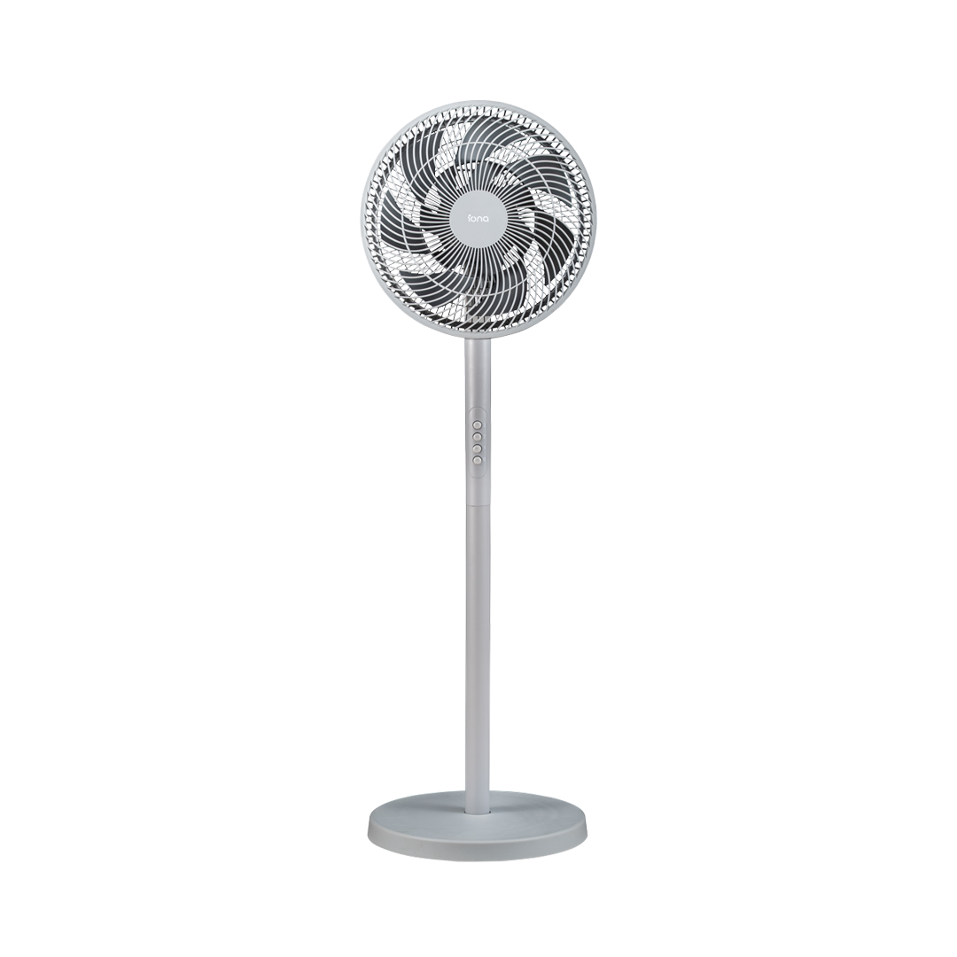 Iona 12" High Velocity Stand Fan Grey (GLSF121)