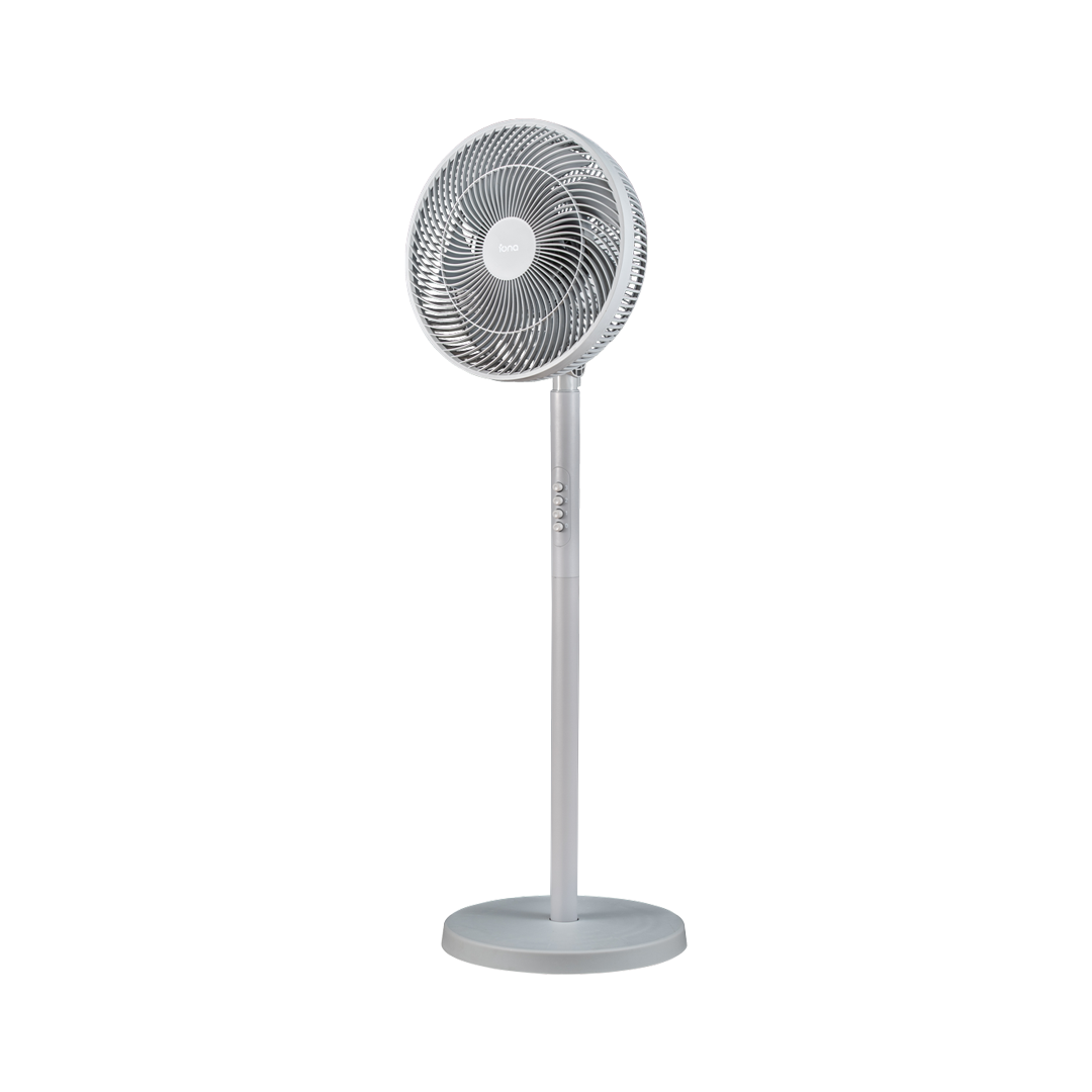 Iona 12" High Velocity Stand Fan Grey (GLSF121)