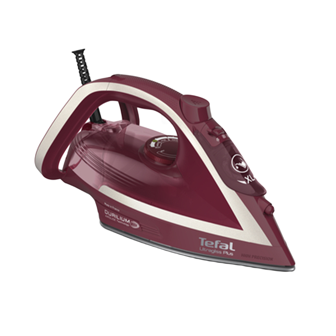 Tefal Iron Ultragliss Plus Steam Iron - Red FV6820