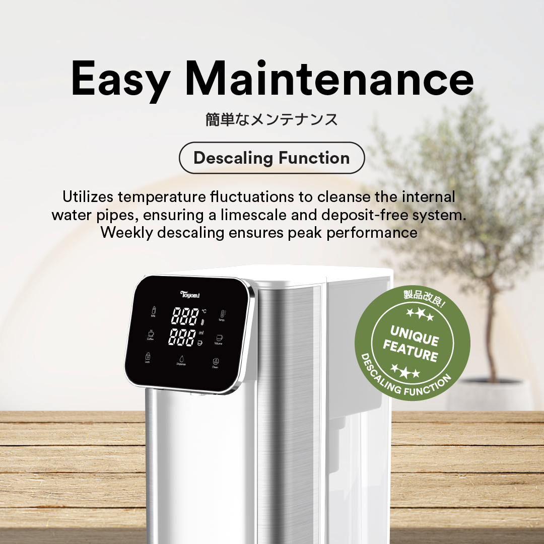 Toyomi InstantBoil Filtered Water Dispenser with Premium Filter 4.3L FB 6643F