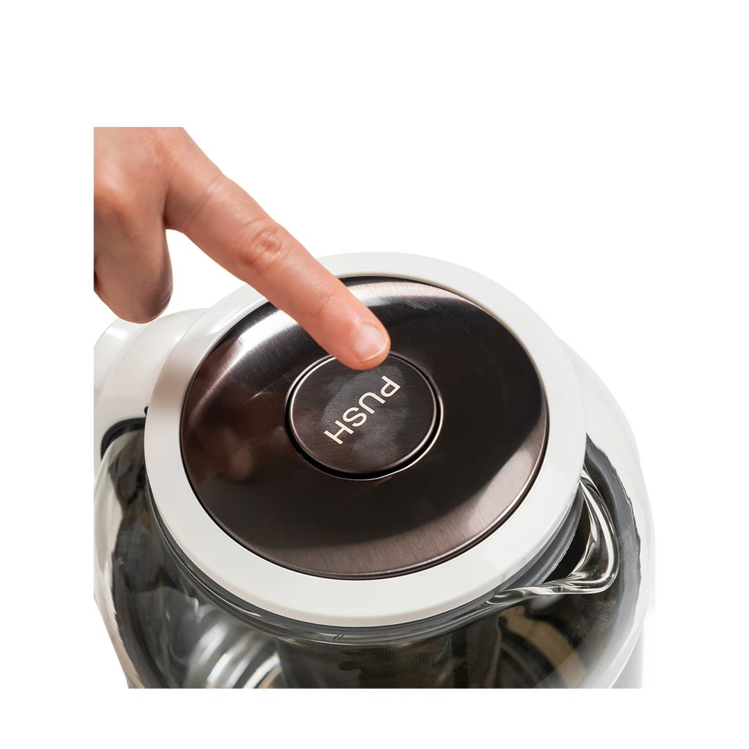 Toyomi Glass Kettle 1.8L SS Tea Infuser WK 3362