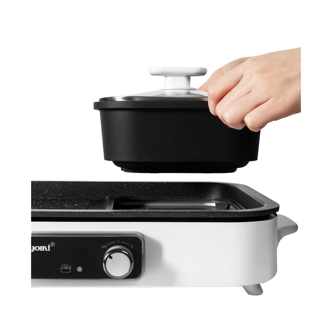 Toyomi ComboCooker Hotpot & BBQ Grill BBQ 6319