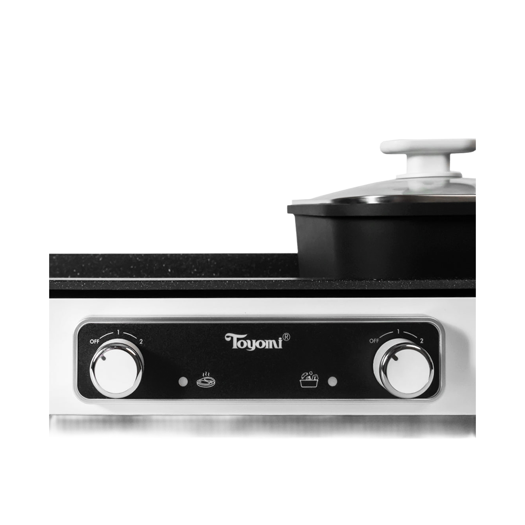 Toyomi ComboCooker Hotpot & BBQ Grill BBQ 6319