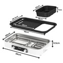Toyomi ComboCooker Hotpot & BBQ Grill BBQ 6319