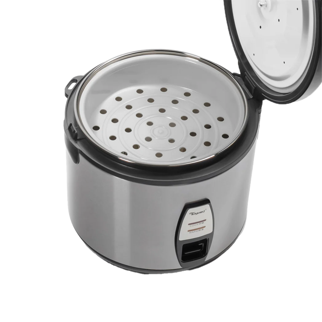 TOYOMI 1.8L Electric Rice Cooker & Warmer with Stainless Steel Inner Pot RC 968SS