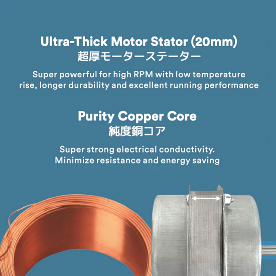 Toyomi Wall Fan with Remote 12" FW-3614R