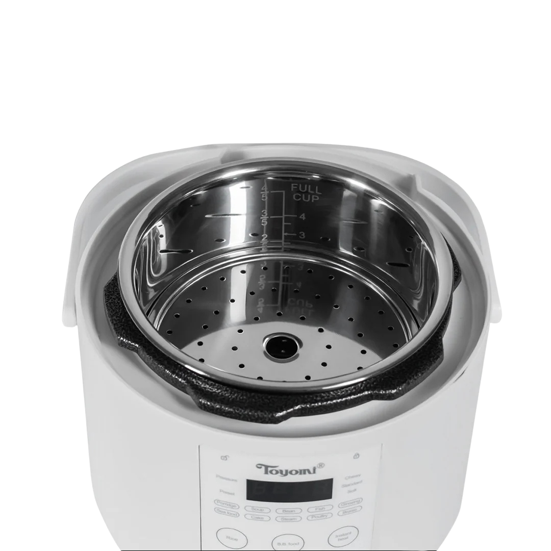Toyomi Pressure Cooker with Duo Pot 2L PC-2001