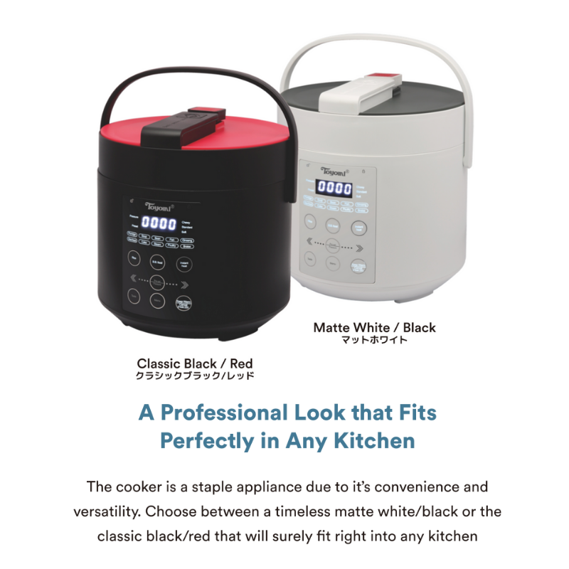 Toyomi Pressure Cooker with Duo Pot 2L PC-2001