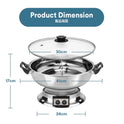 Toyomi Steamboat with Divider 5.8L HS 172DV
