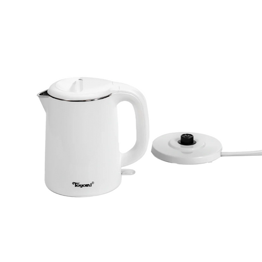 TOYOMI 1.0L Stainless Steel Electric Cordless Kettle WK 1029
