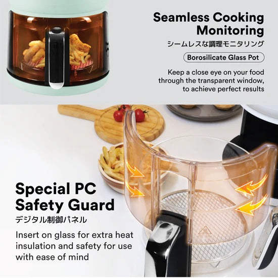 Toyomi ClearView Air Fryer 3.5L AFG 7126