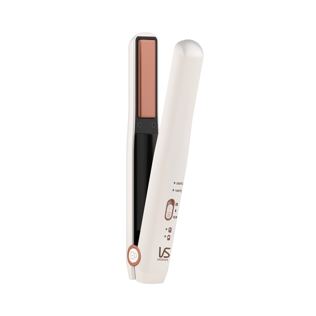 VS Sassoon Rechargeable Travel Mini Straightener VSU0510WH
