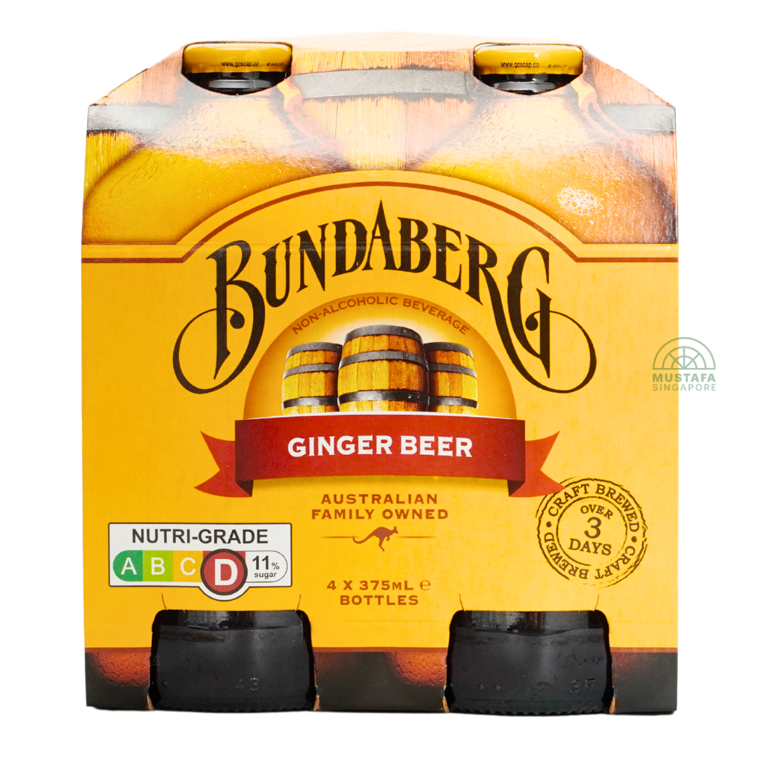 Bundaberg Ginger Beer 4 x 375ml