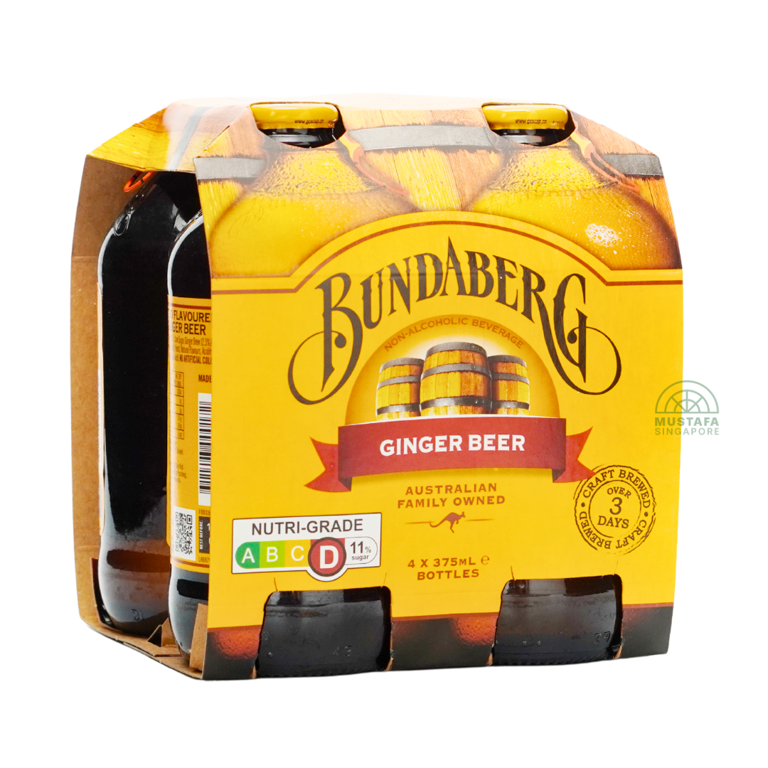 Bundaberg Ginger Beer 4 x 375ml