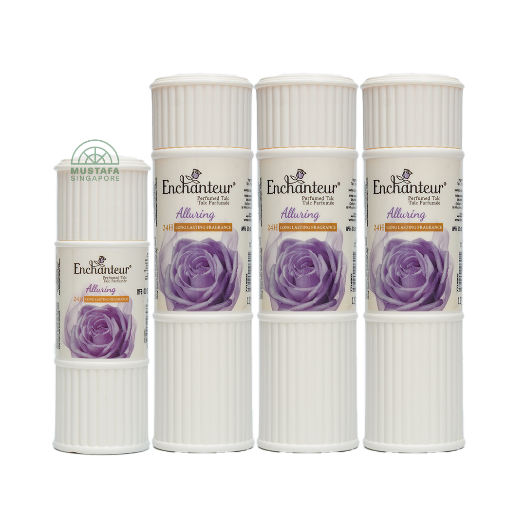 Enchanteur Talcum Powder Alluring 125g x 2s